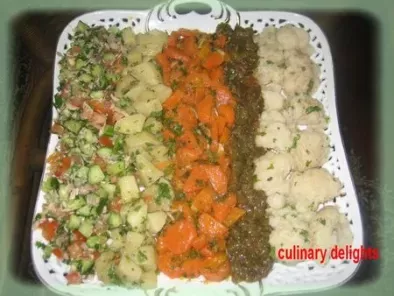 Salade composee' aux saveurs Algeriennes