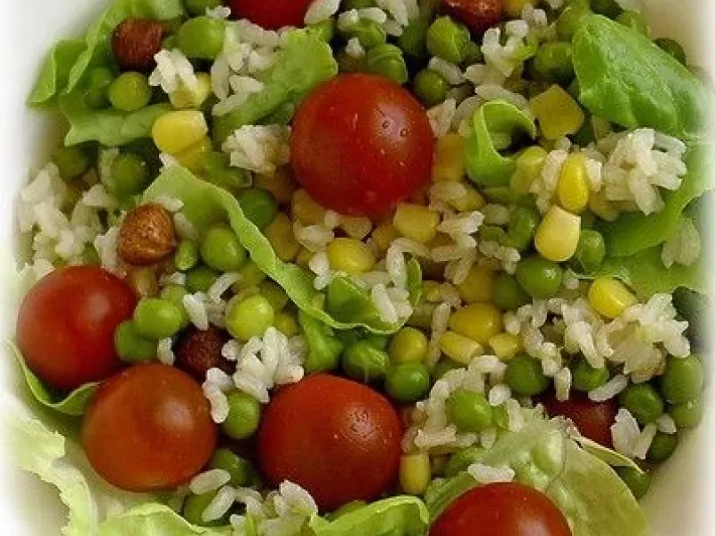 Salade composée multicolore, photo 1