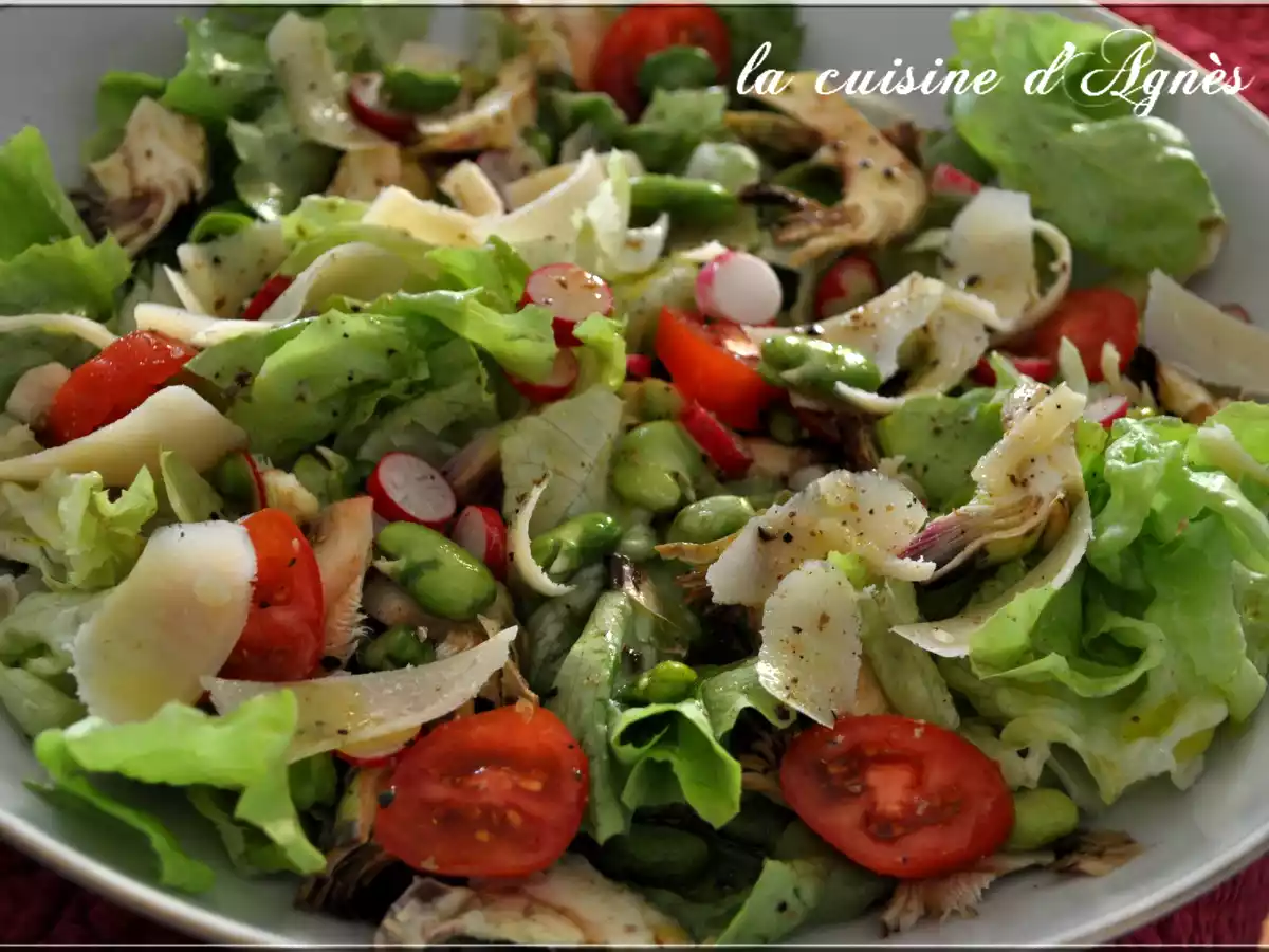 Salade croquante à la toscane
