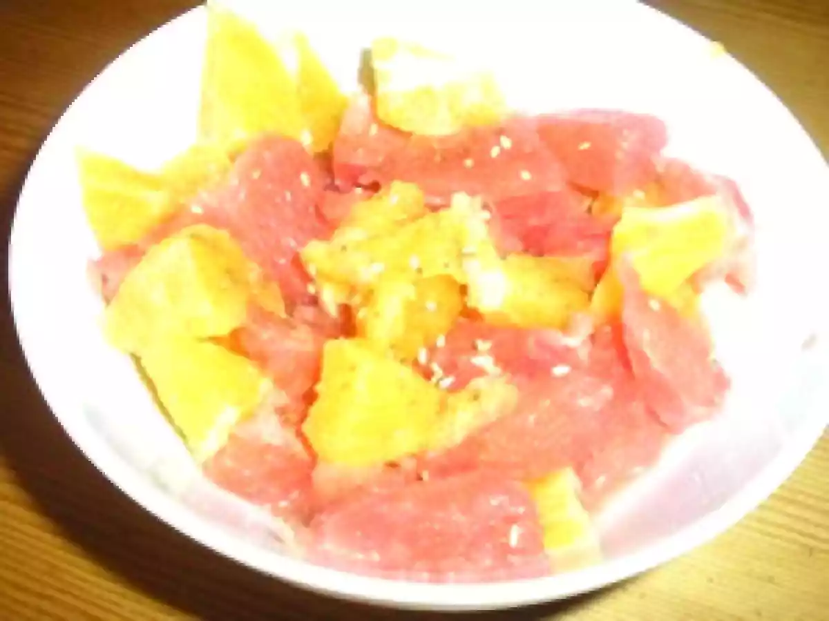 Salade d'agrumes à la marocaine