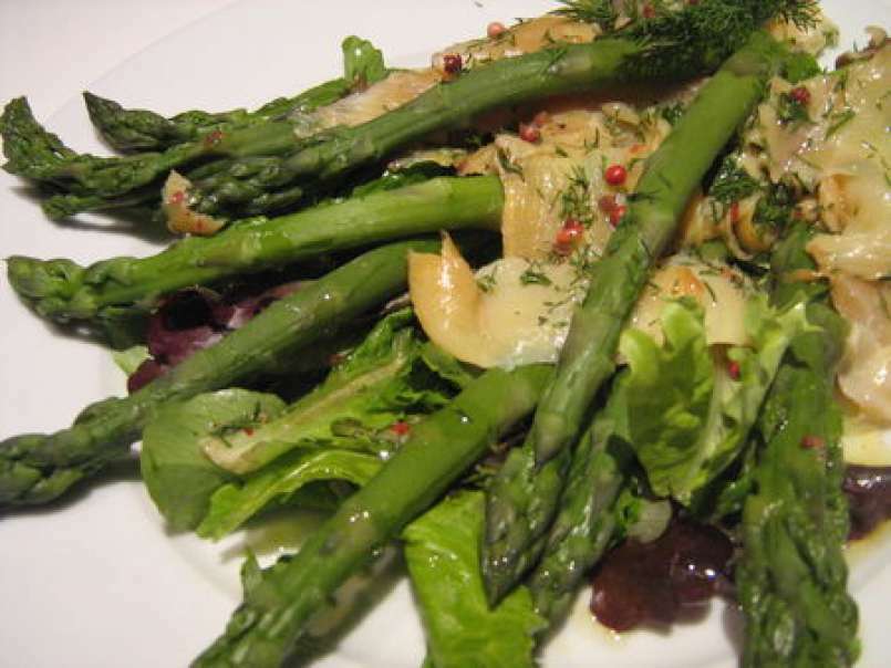 Salade d'asperges vertes au haddock, photo 1