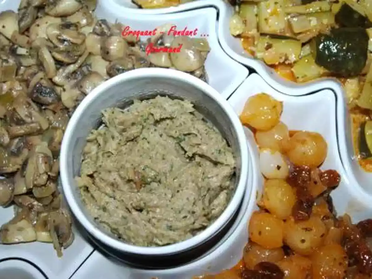 SALADE d'AUBERGINE à la GRECQUE