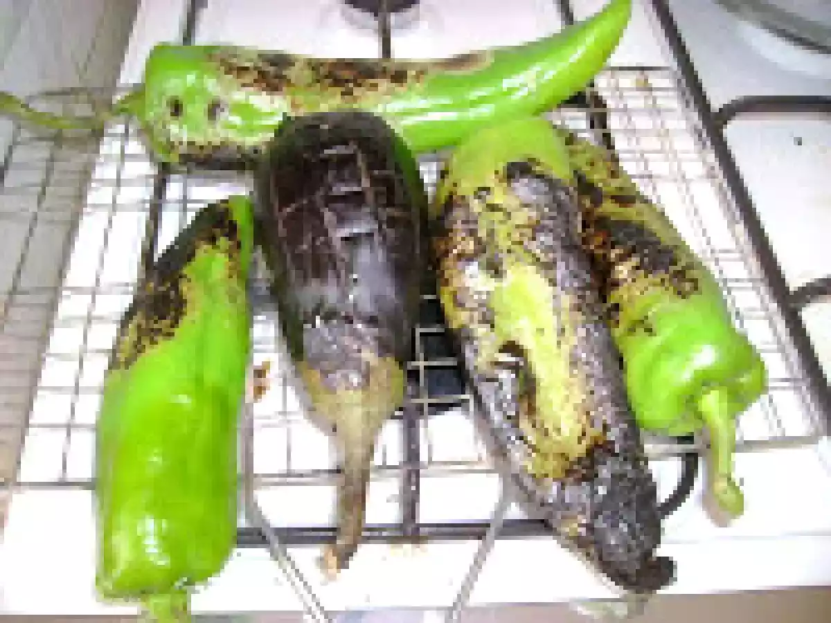 Salade d'aubergines et poivrons grillés - photo 2