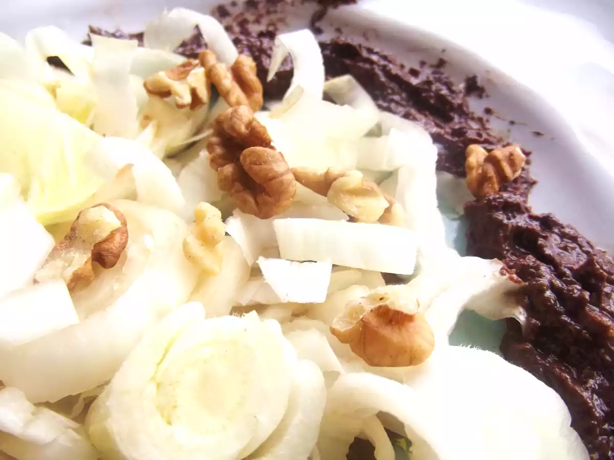 Salade d'endive à la tapenade et aux noix - photo 3