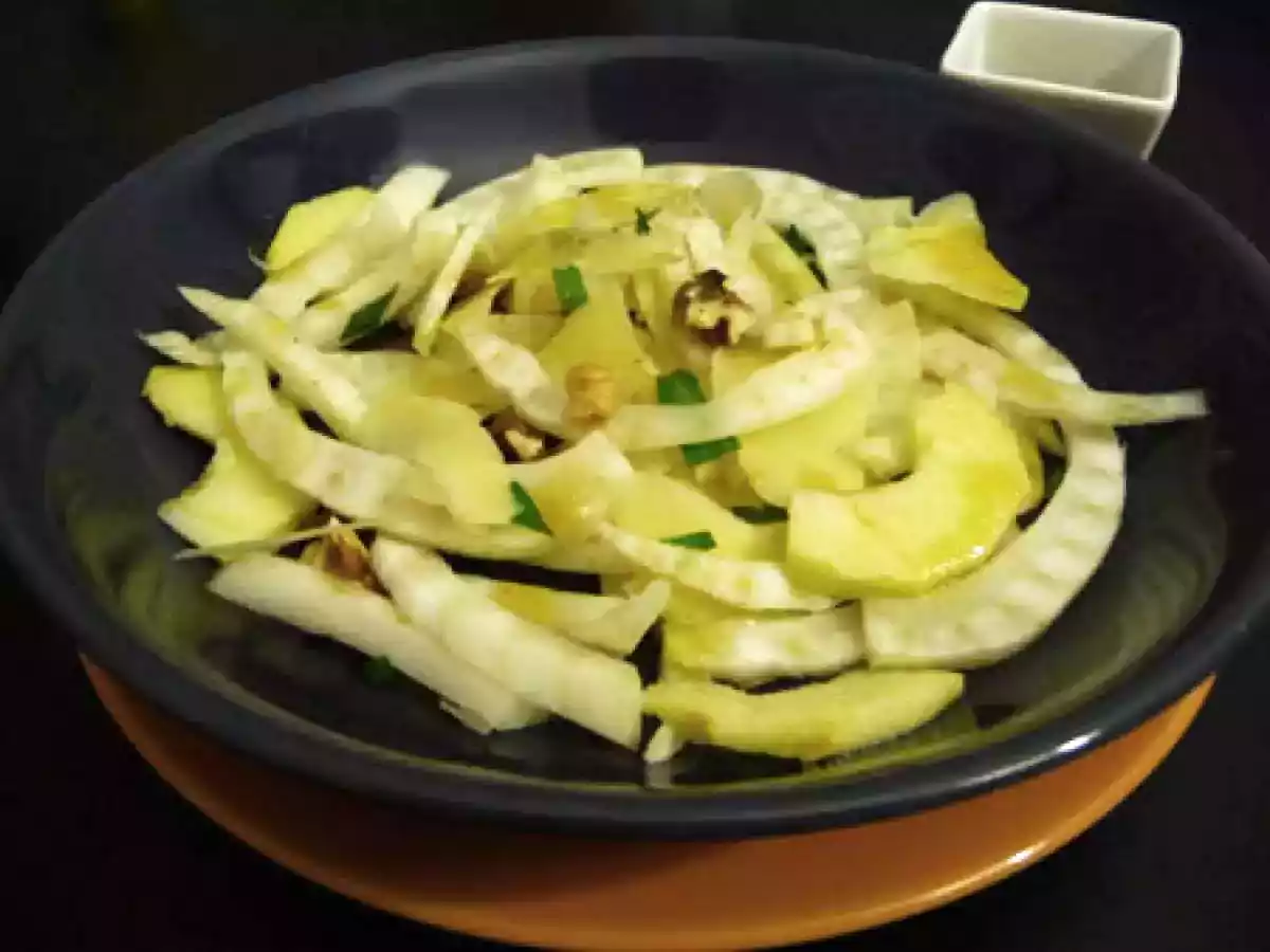 Salade d?hiver au fenouil