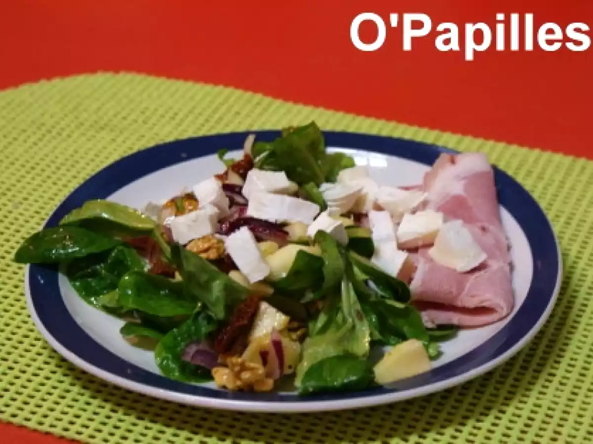Salade d'hiver de mâche