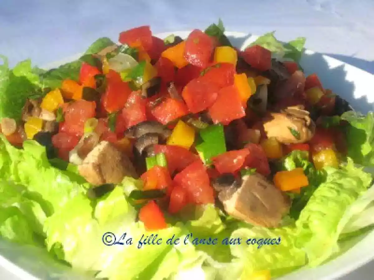 SALADE D'HUÎTRES FUMÉES MARINÉES - photo 3