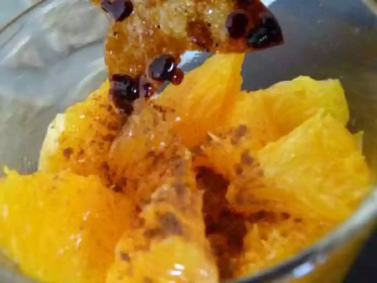 Salade d'oranges à la marocaine