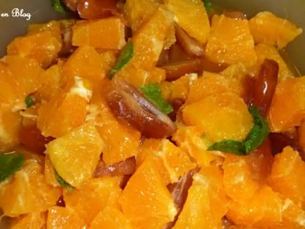 SALADE D'ORANGES ET FRUITS SECS - photo 2