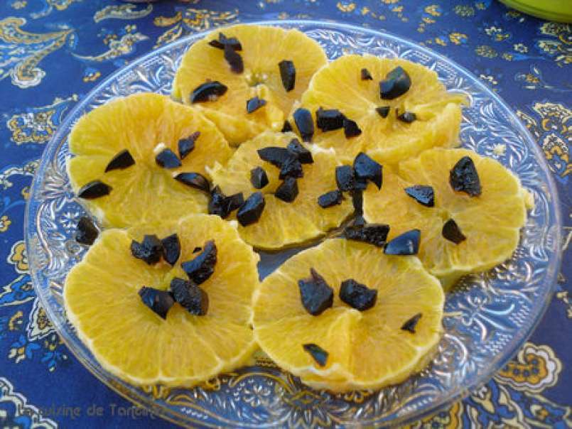Salade d'oranges et olives confites au sirop de safran - photo 2