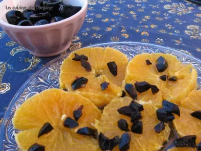 Salade d'oranges et olives confites au sirop de safran - photo 3