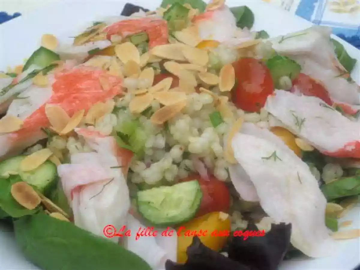 SALADE D?ORGE ET ANETH (AVEC GOBERGE) - photo 2