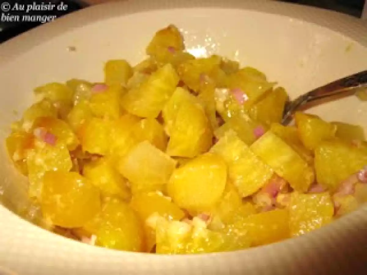 Salade de betteraves au gingembre