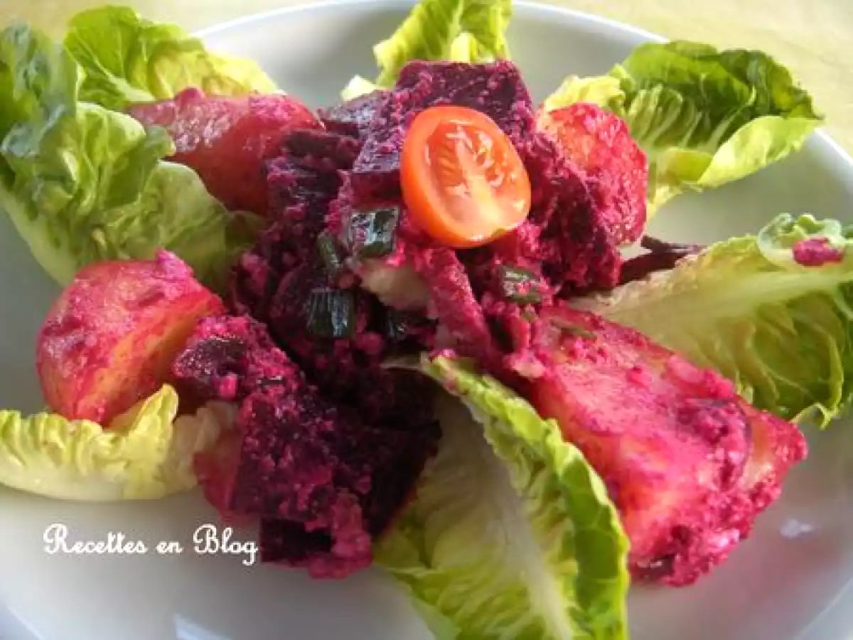 SALADE DE BETTERAVES FETA POMMES DE TERRE - photo 3