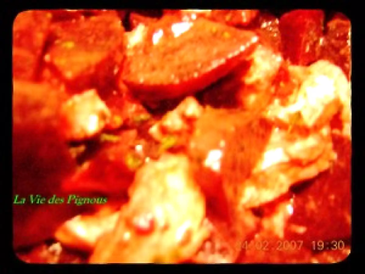 Salade de betteraves/ mozzarella