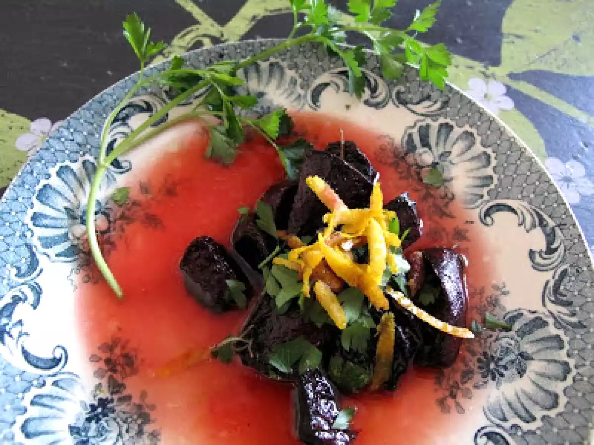 Salade de betteraves rôties à l'orange - photo 2