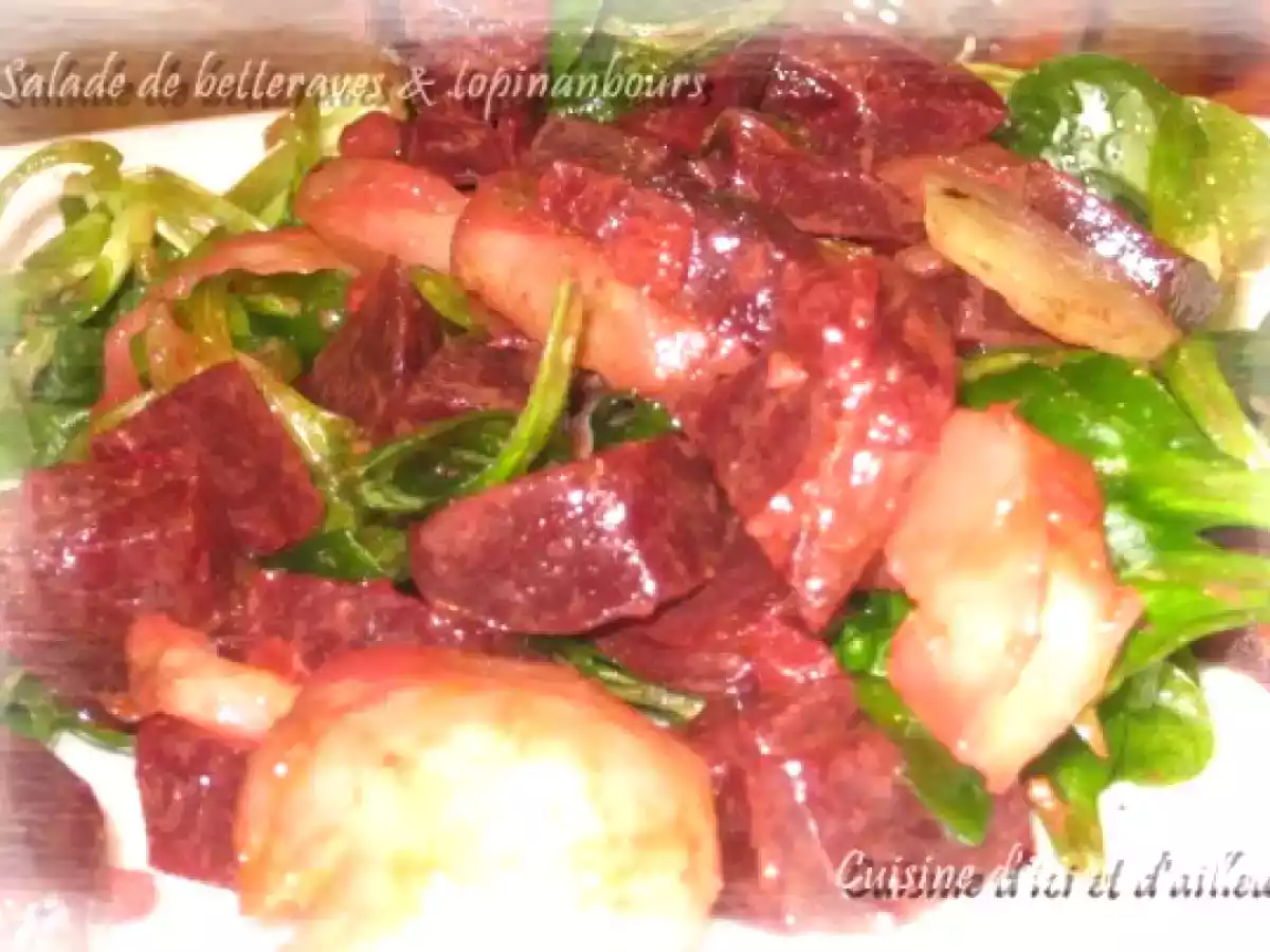 Salade de betteraves & topinambours - photo 2