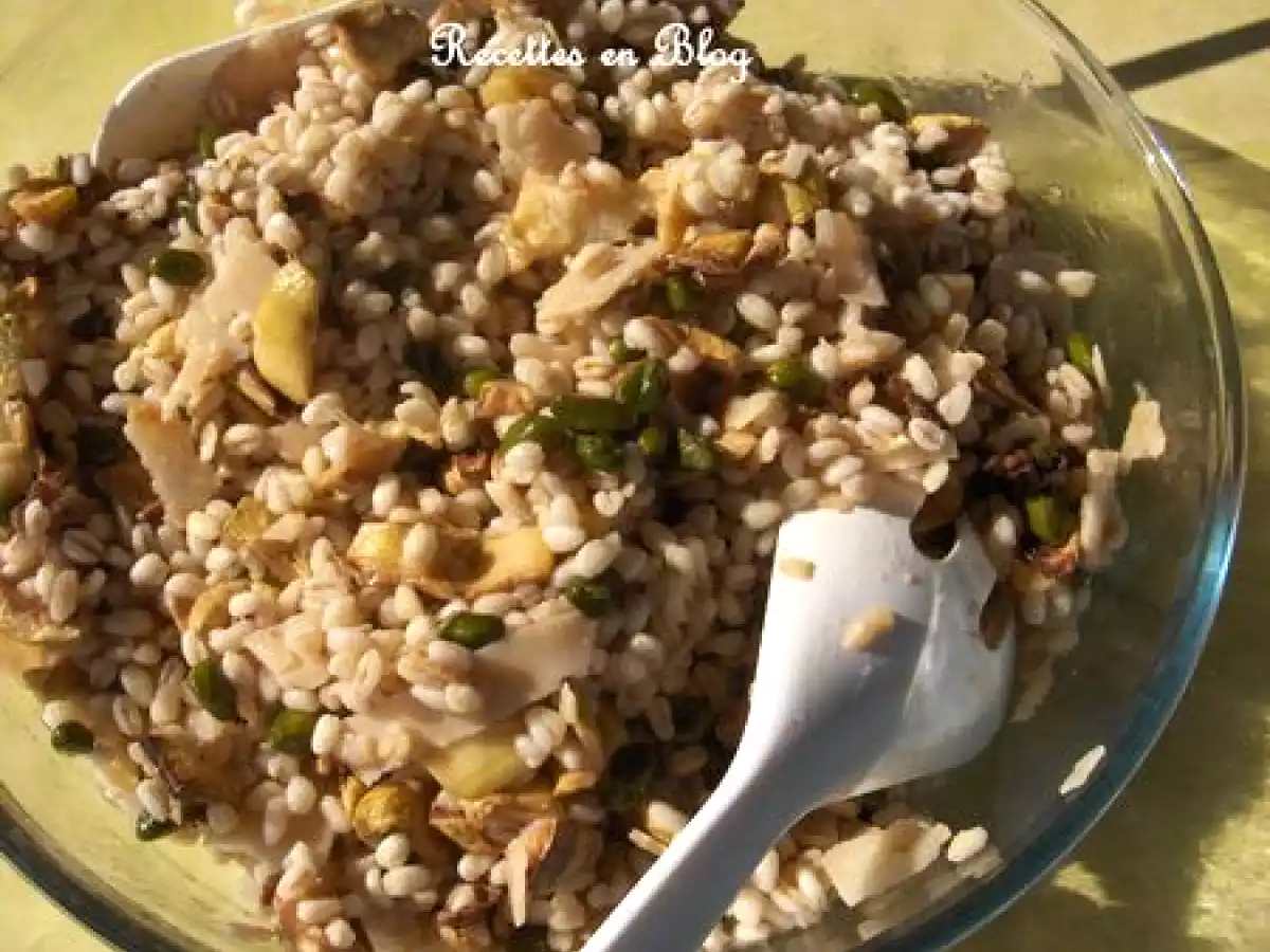SALADE DE BLE ET SES COURGETTES GRILLEES AU PARMESAN - photo 3