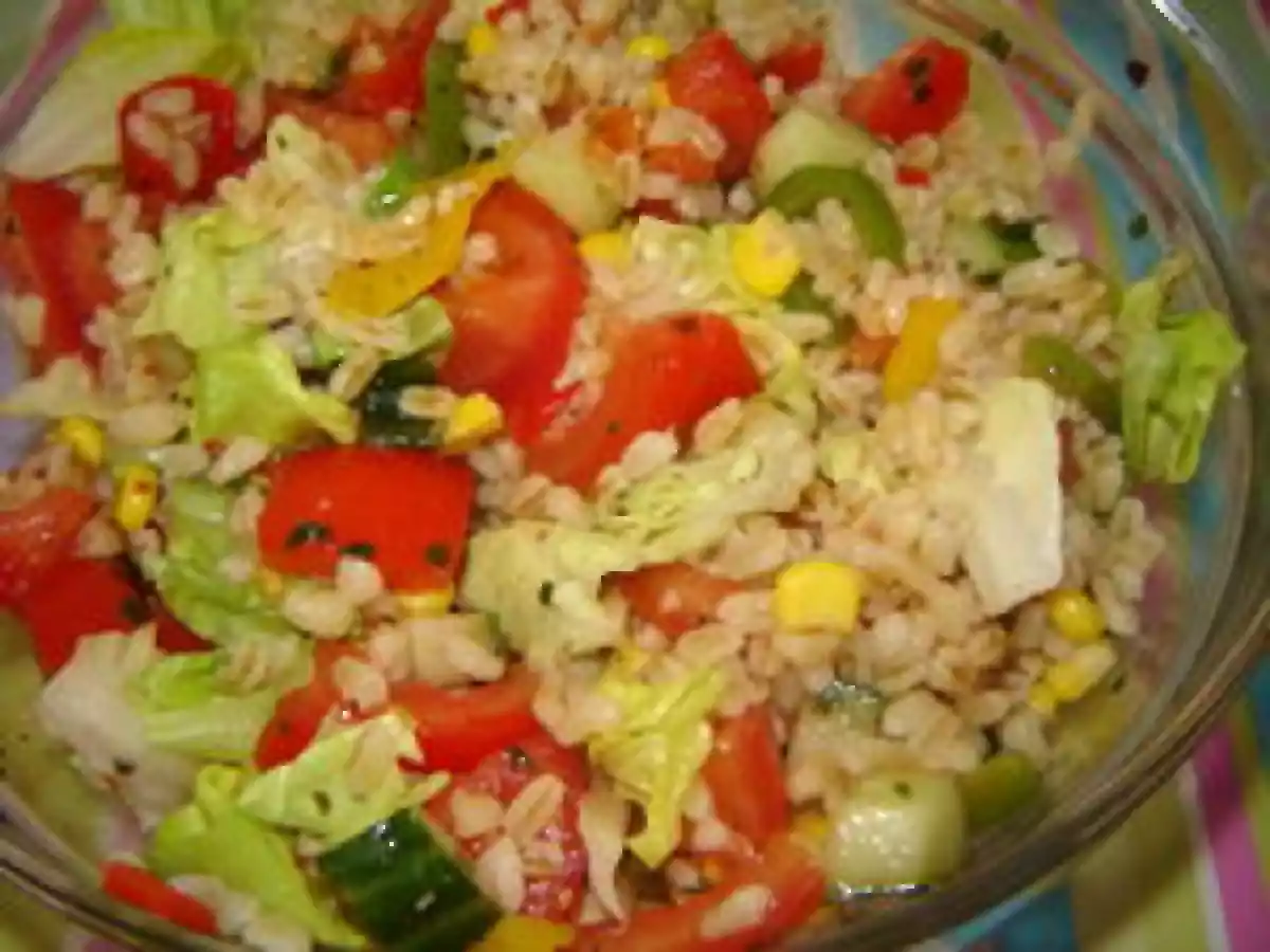 Salade de blé mexicaine