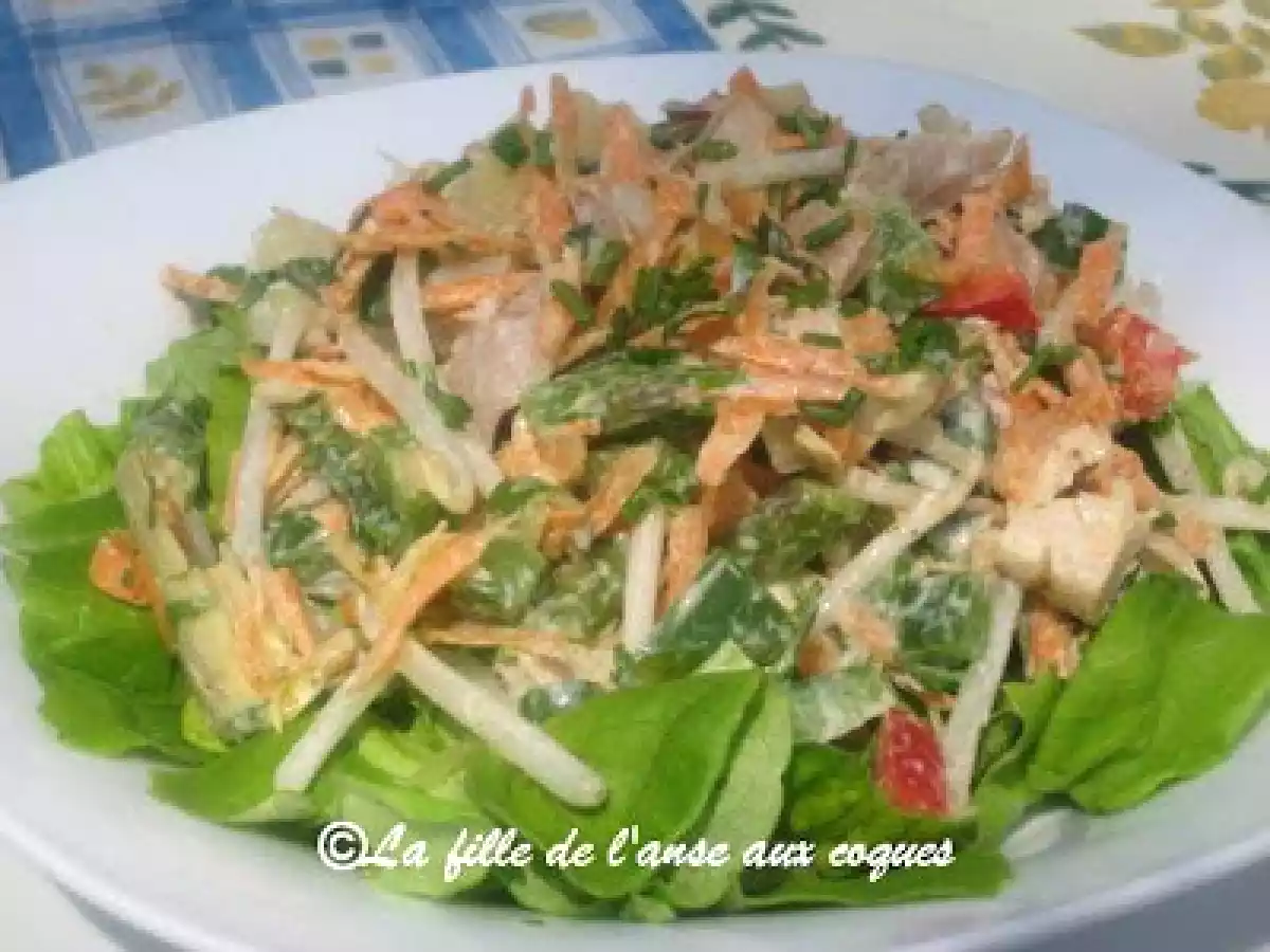 SALADE DE BOSTON ET POULET
