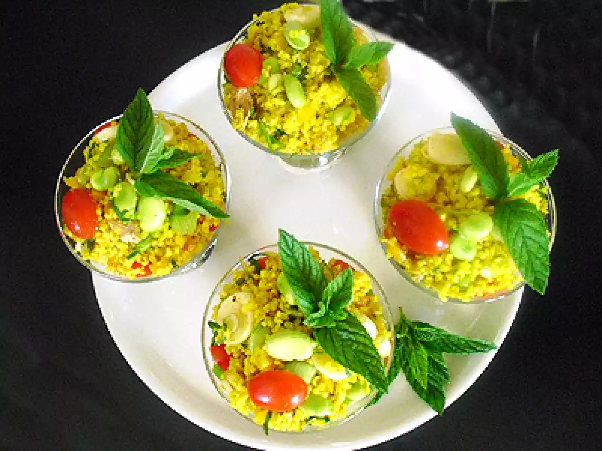 Salade de boulgour aux agrumes