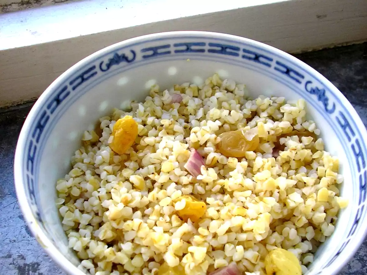 Salade de boulgour savoureuse