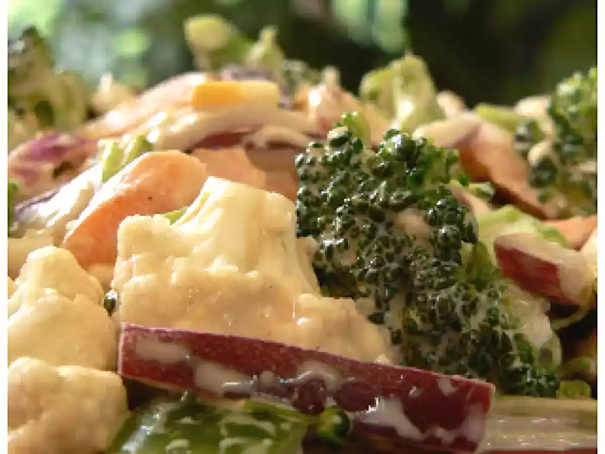 Salade de brocoli et chou-fleur - photo 2