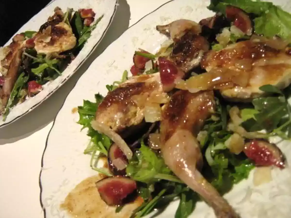 Salade de cailles au parmesan - photo 3