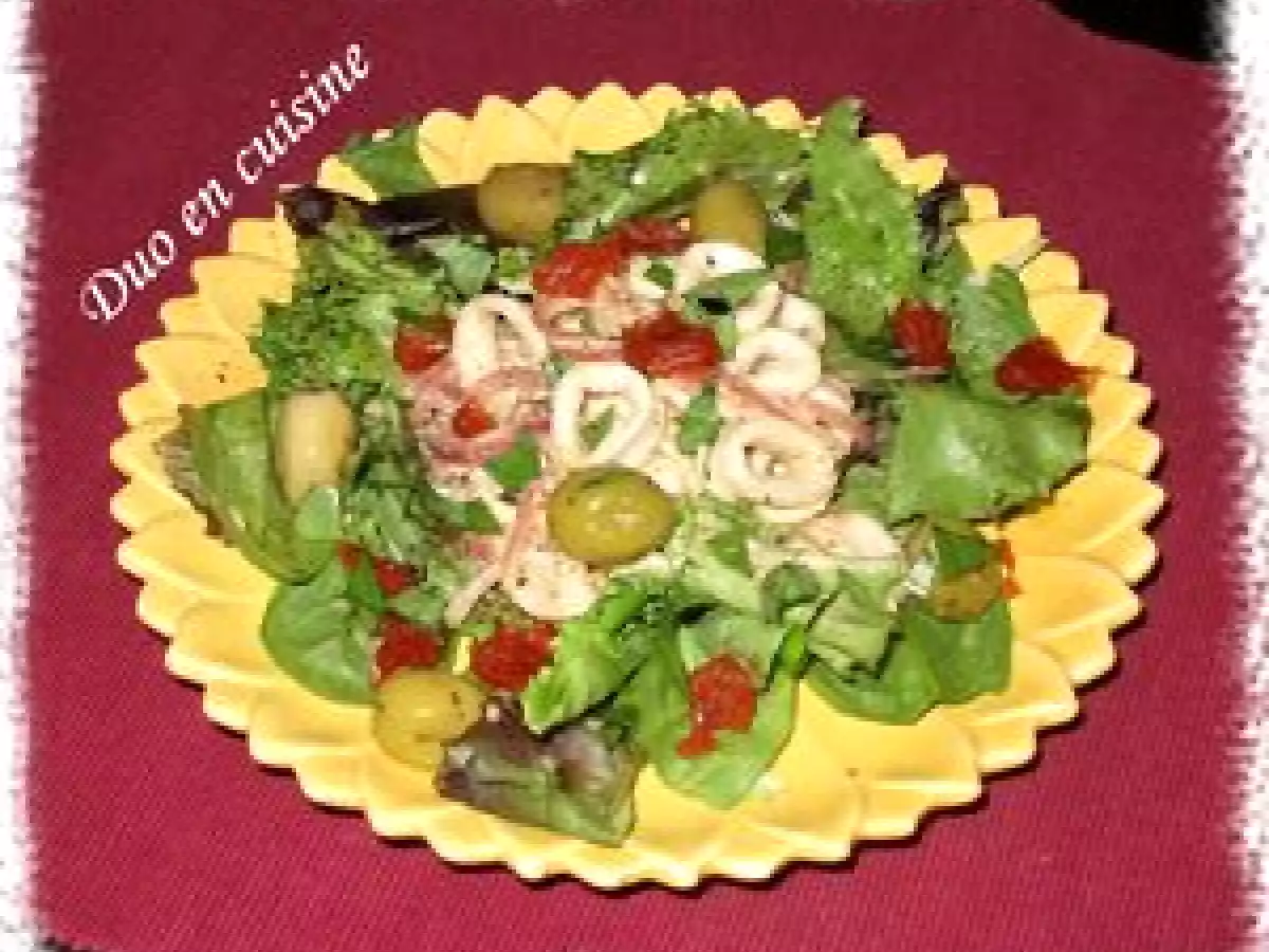 Salade de calamars du Sud