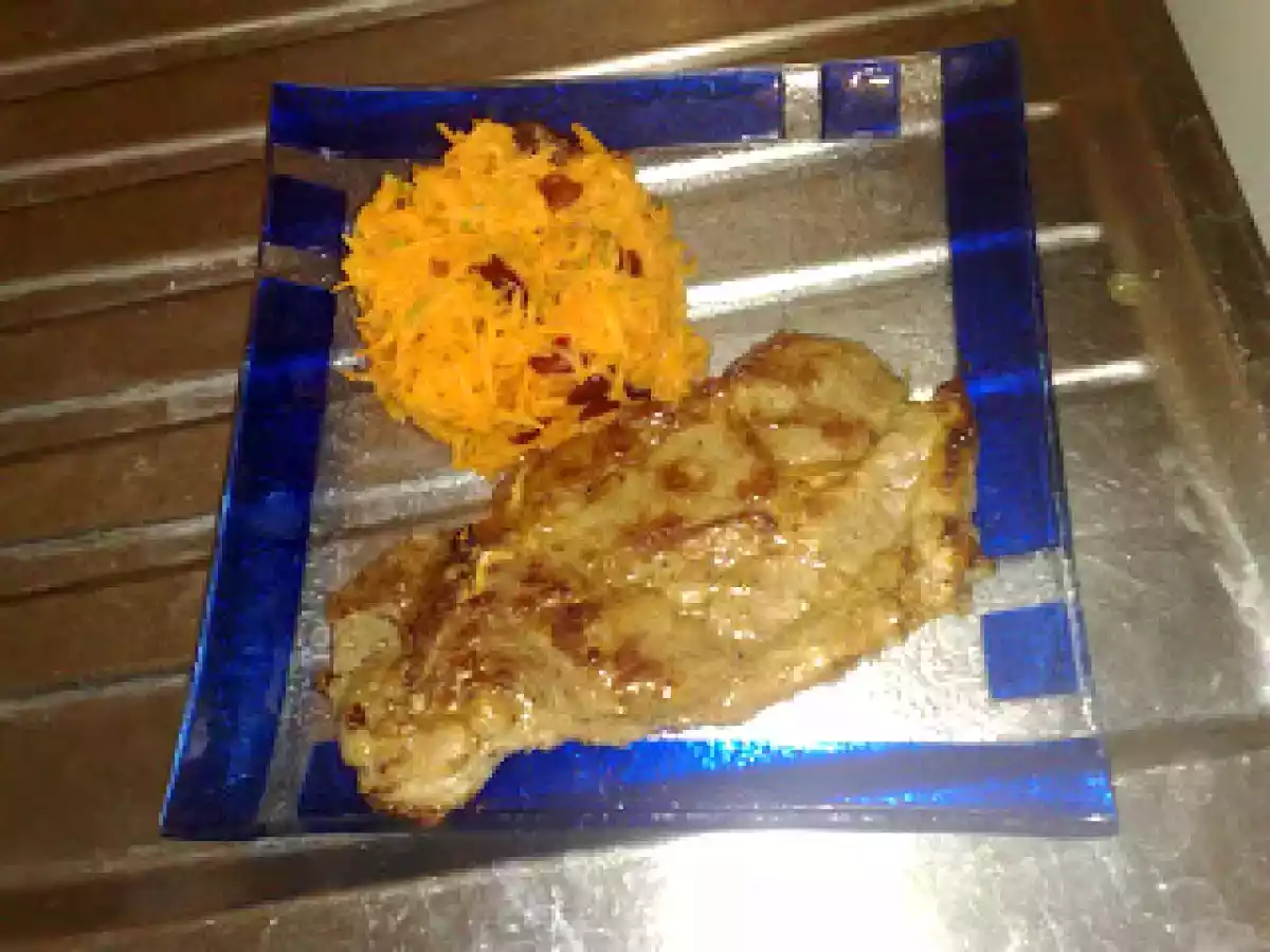 Salade de carotte sucré-salée