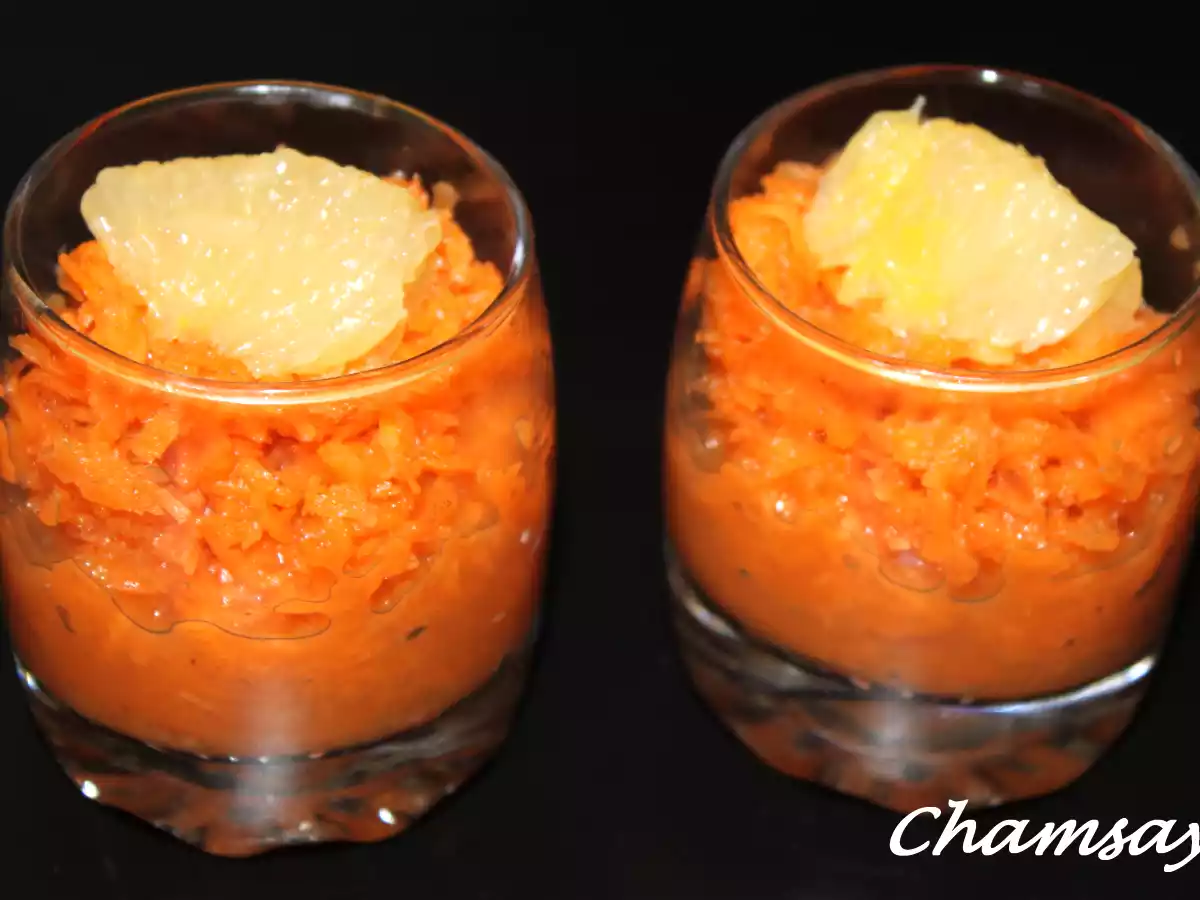 Salade de carottes à l'orange