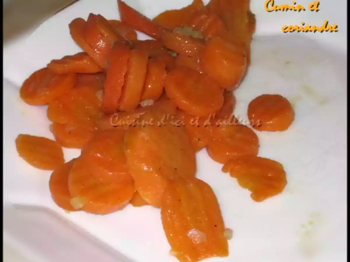 Salade de carottes à la marocaine