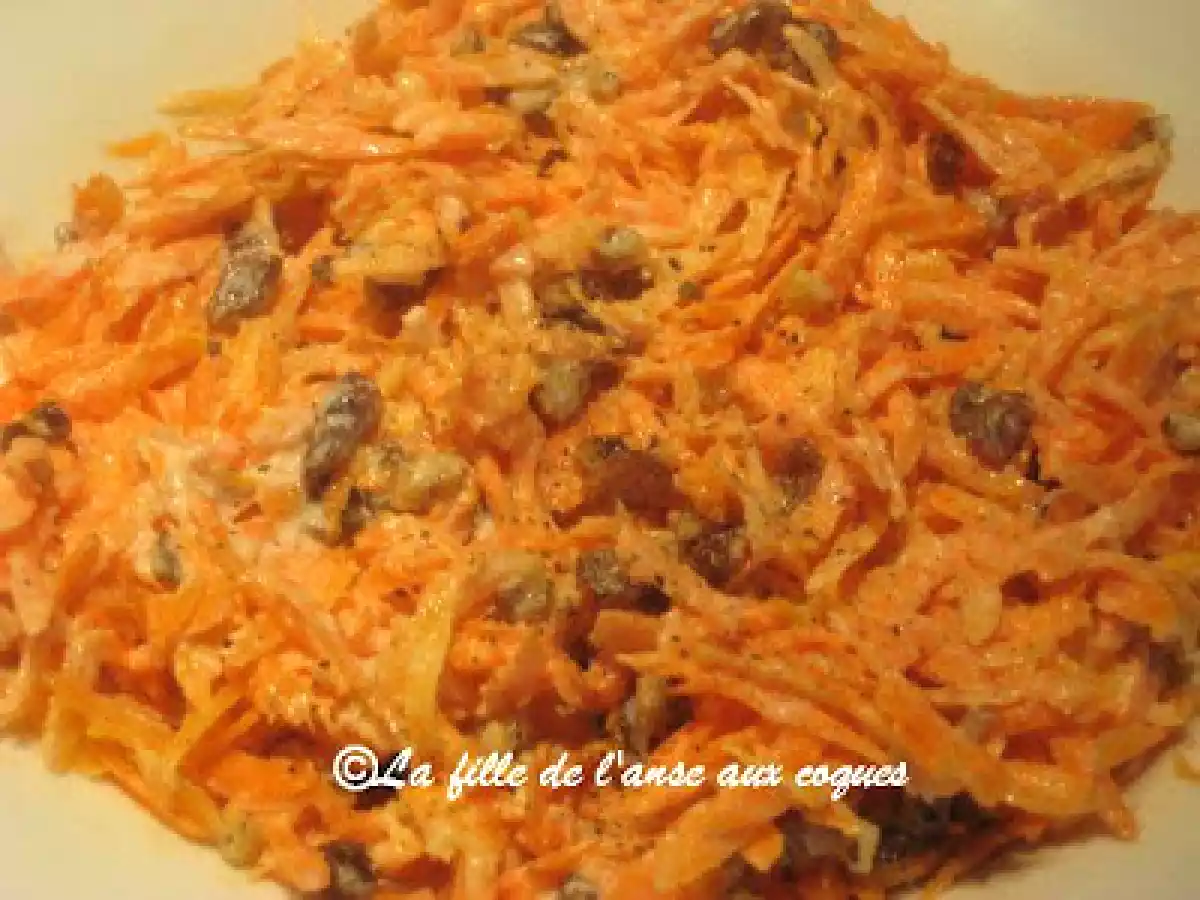 SALADE DE CAROTTES AUX RAISINS SECS - photo 2
