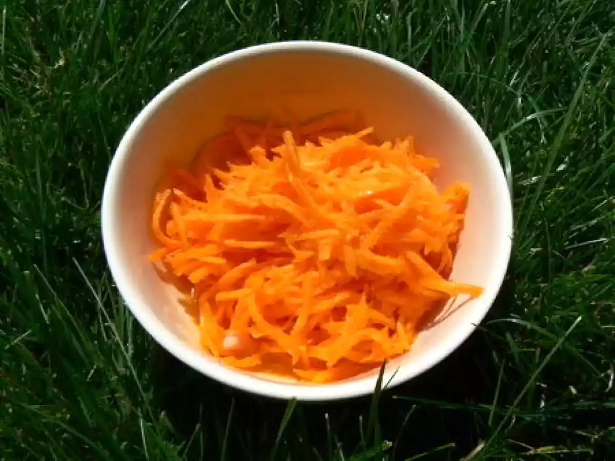 Salade de carottes râpées à la Marocaine