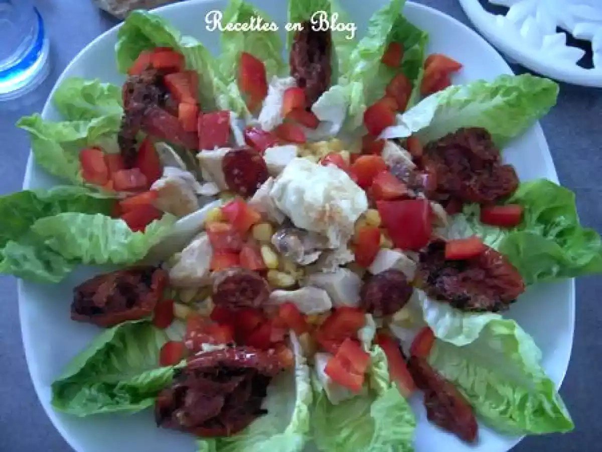 SALADE DE CHEVRE AU CHORIZO - photo 2