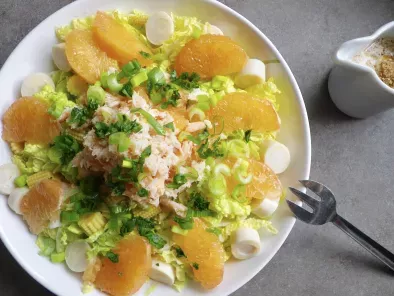 Salade de chou chinois, pamplemousse et crabe - photo 2