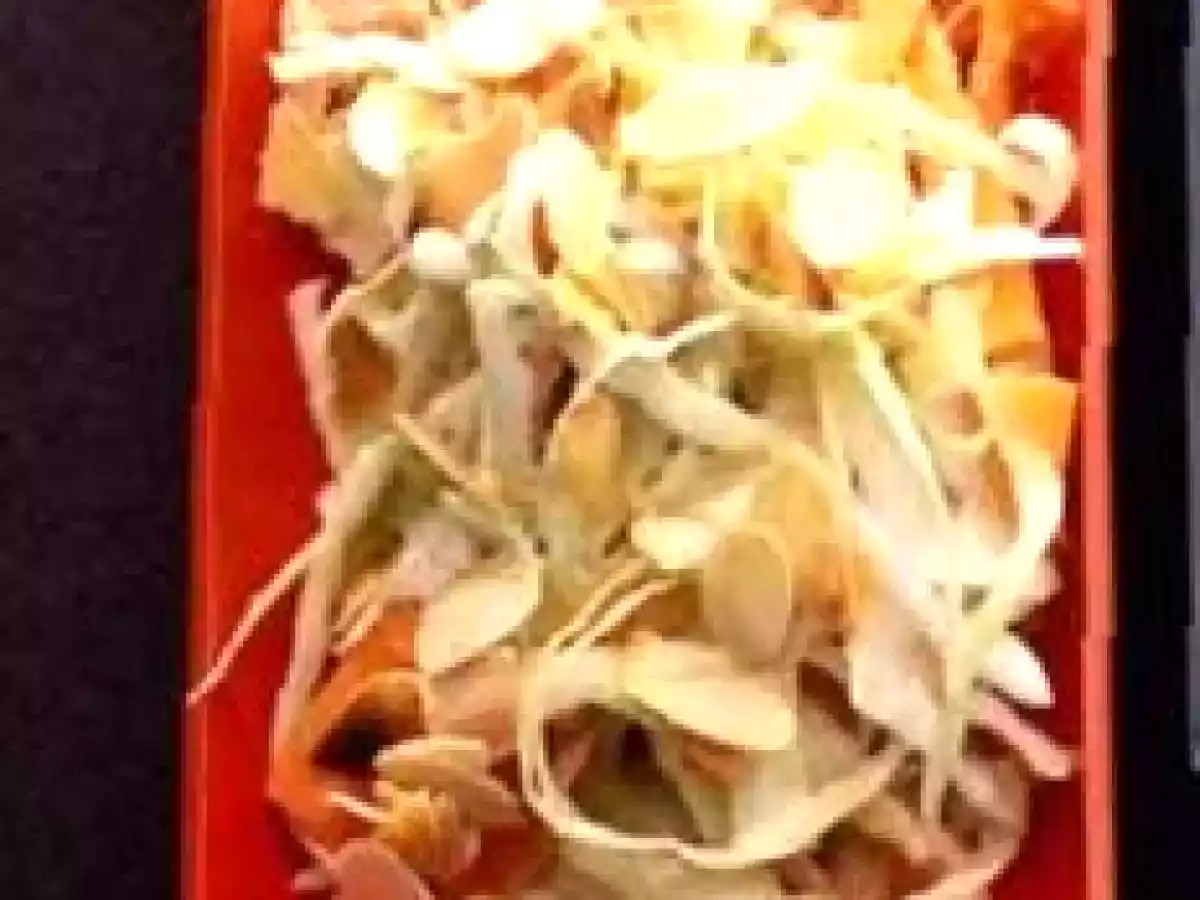 Salade de chou et carottes, ou Coleslaw à ma façon