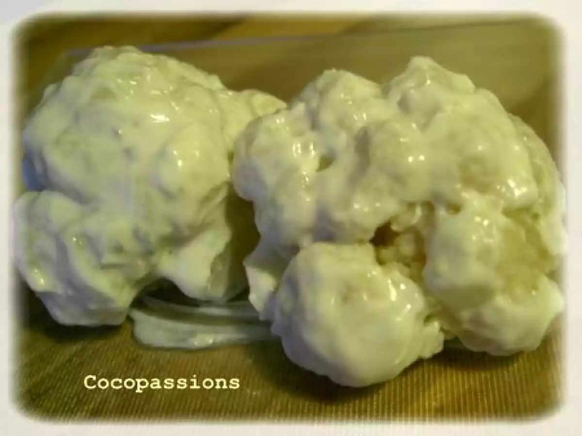 Salade de chou fleur au Roquefort