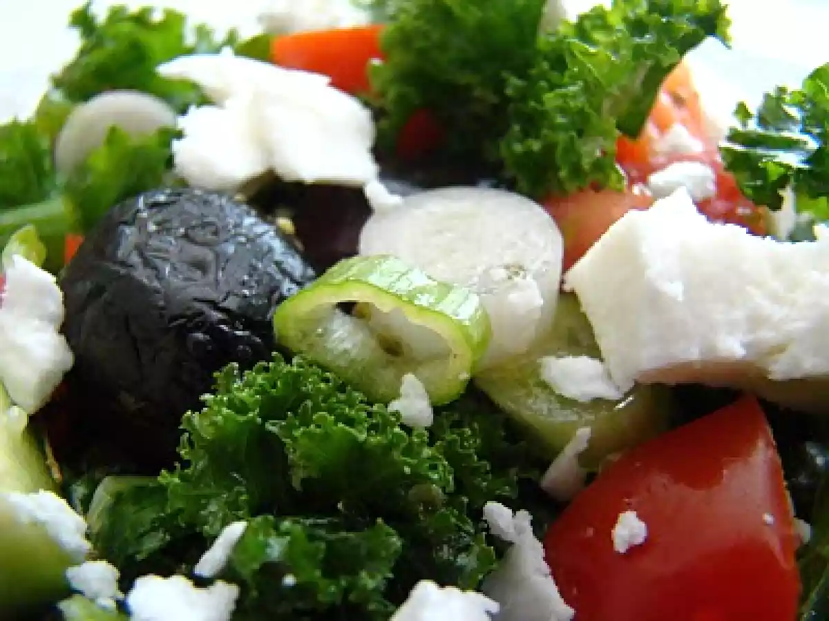 Salade de chou kale à la grecque - photo 2