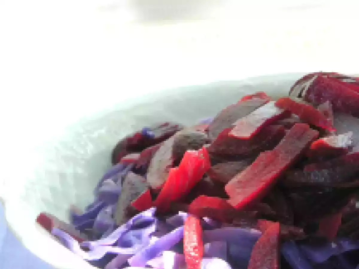 Salade de chou rouge et betteraves - photo 2