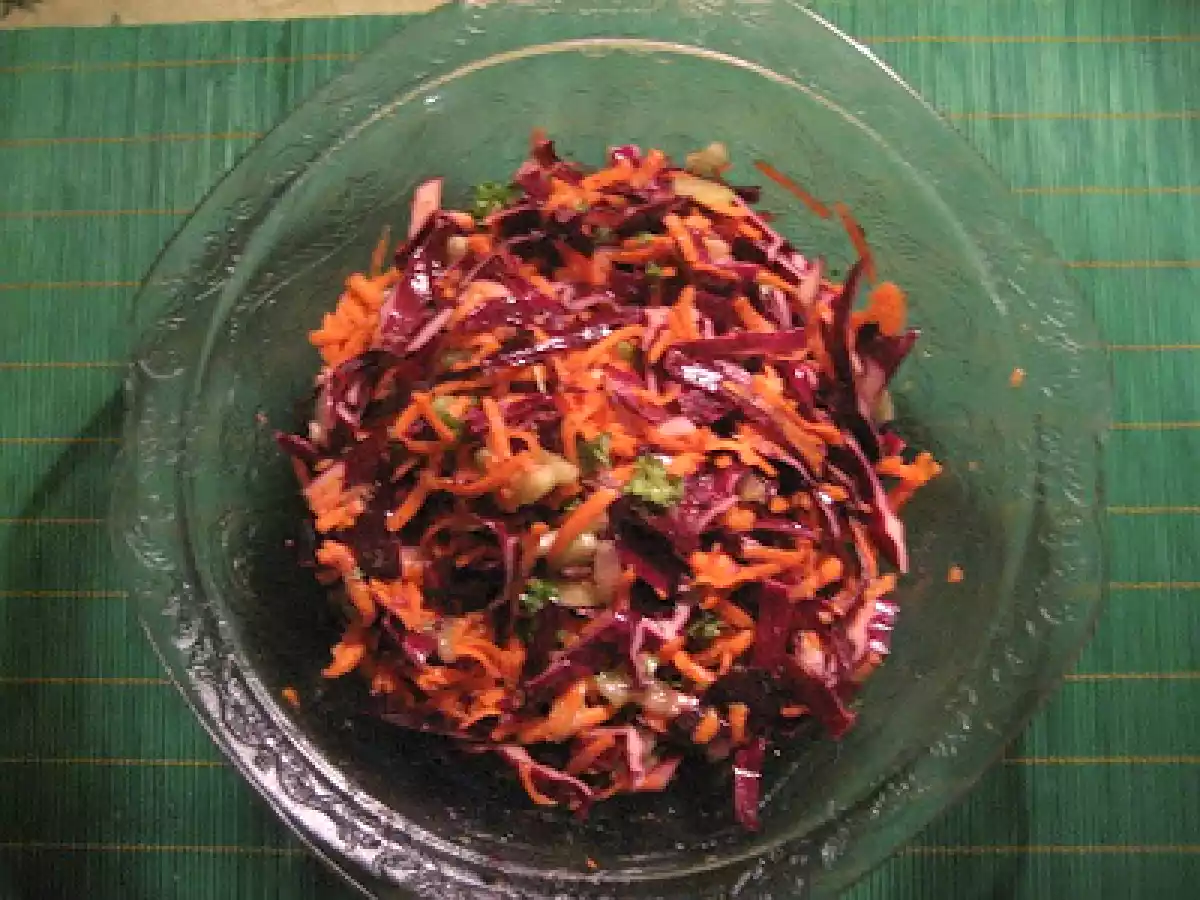 Salade de chou rouge pour Anne de Ligne et papilles - photo 3