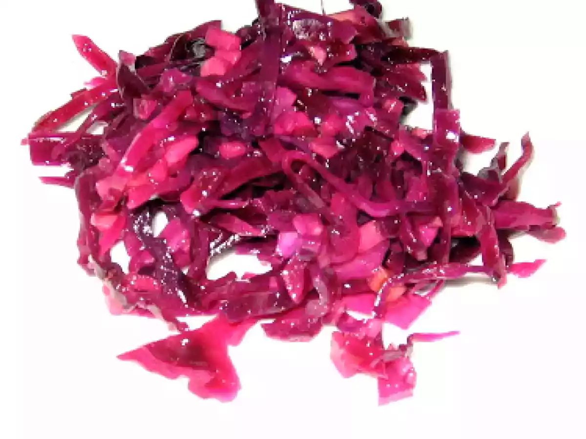 Salade de chou rouge - Rotkohlsalat - photo 2