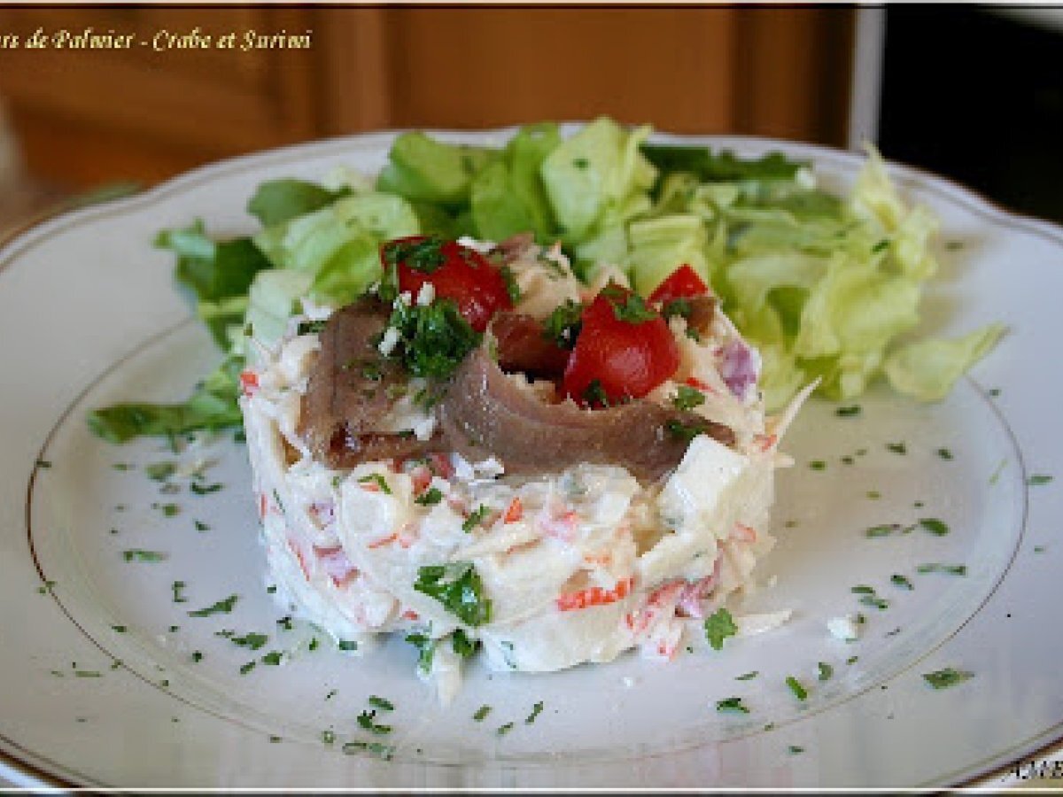 Salade De Coeurs De Palmier Et Crabe Recette Ptitchef