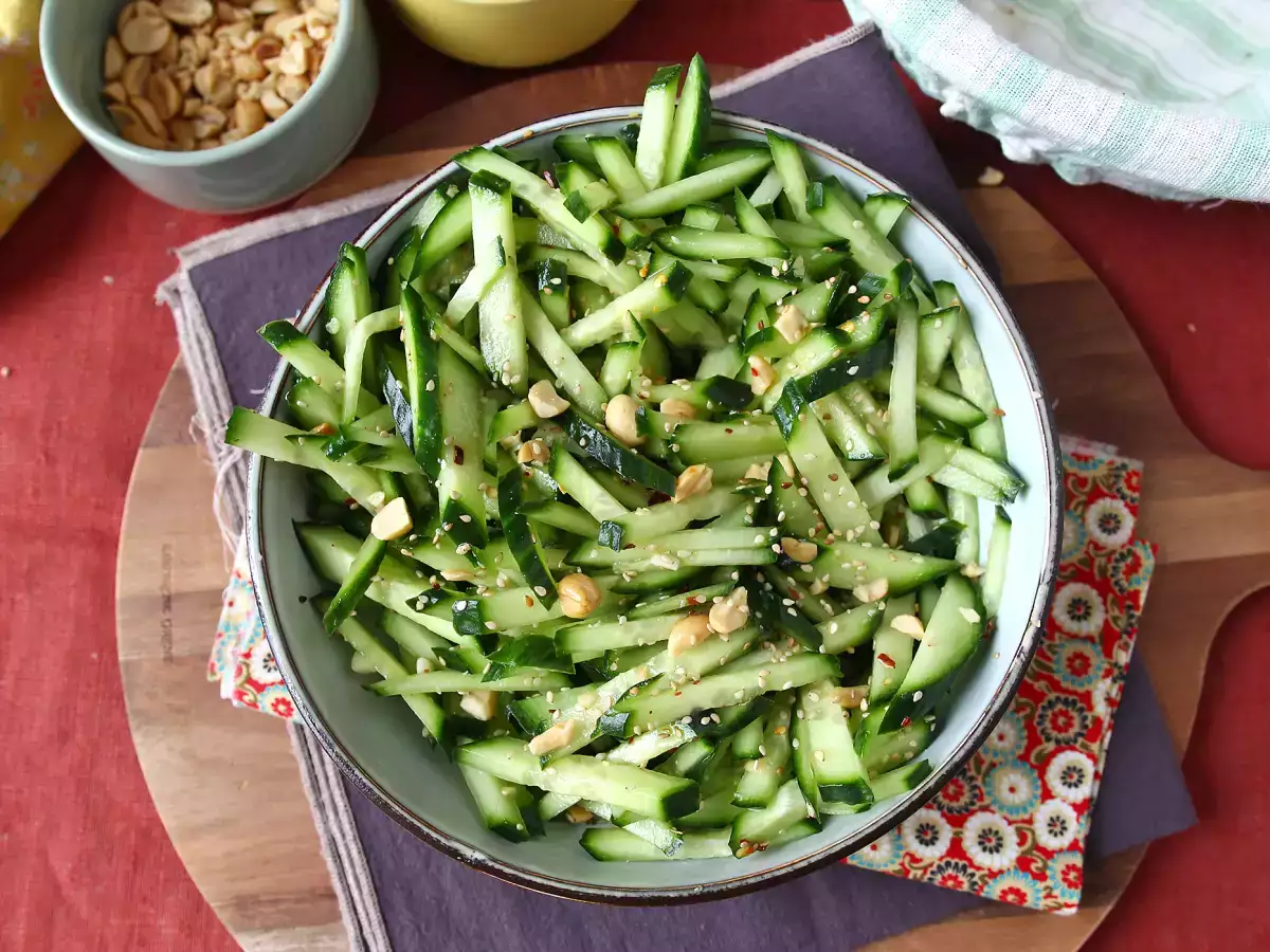 Salade de concombre épicée à la cacahuète - photo 6