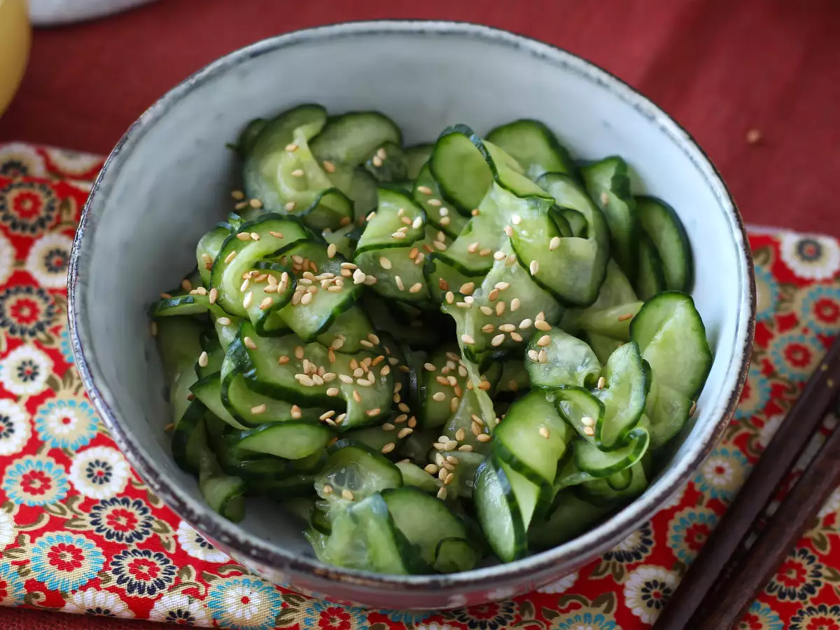 Salade de concombres marinés à la japonaise - Sunomono - photo 5