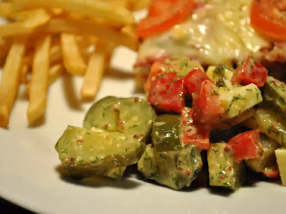 Salade de cornichons