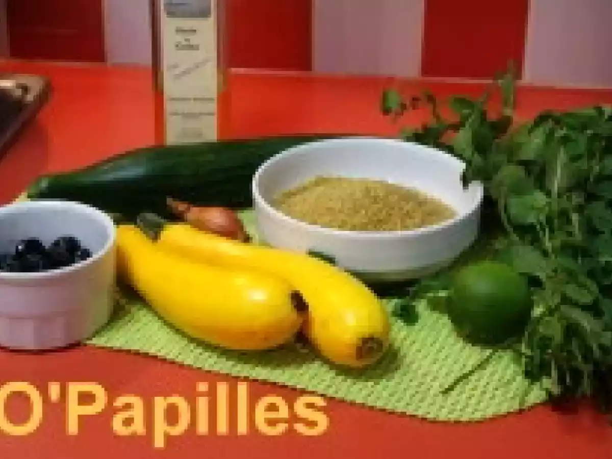 Salade de courgettes, concombre aux céréales méditerranéennes - photo 2