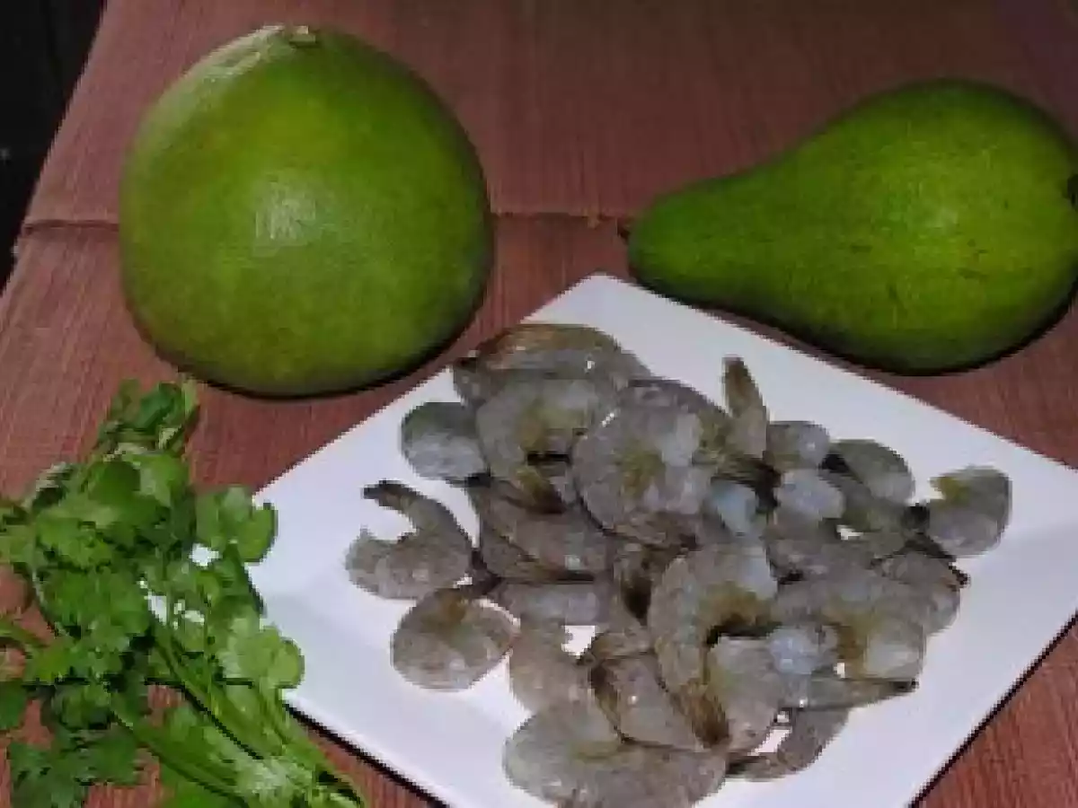 Salade de crevettes à l'avocat et au pamplemousse - photo 2
