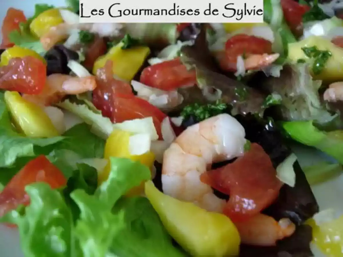 Salade de Crevettes à la Mangue - photo 2