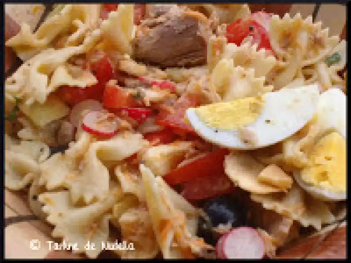 Salade de farfalles aux crudités - photo 2